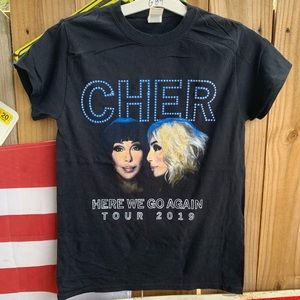 Cher Here We Go Again Tour 2019 Womens Shirt Size S